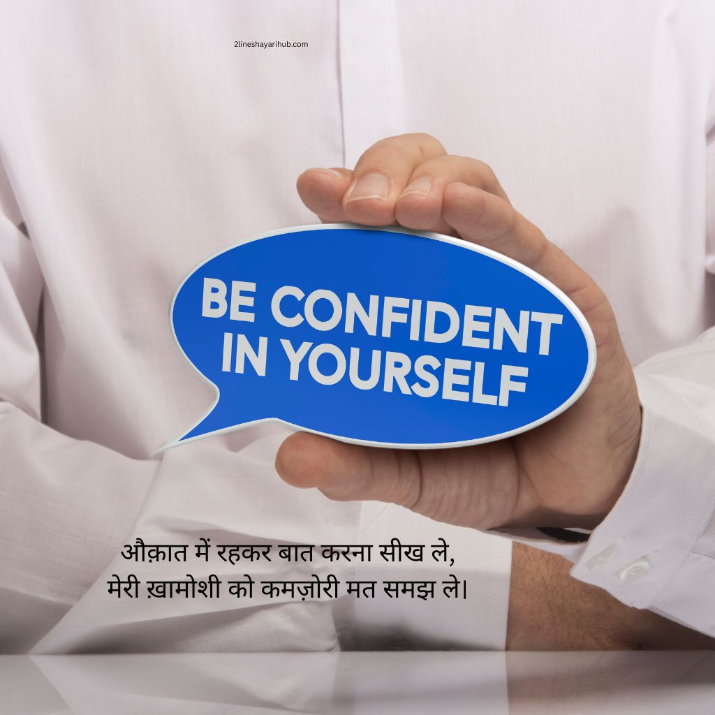 Attitude Self Respect Shayari In Hindi