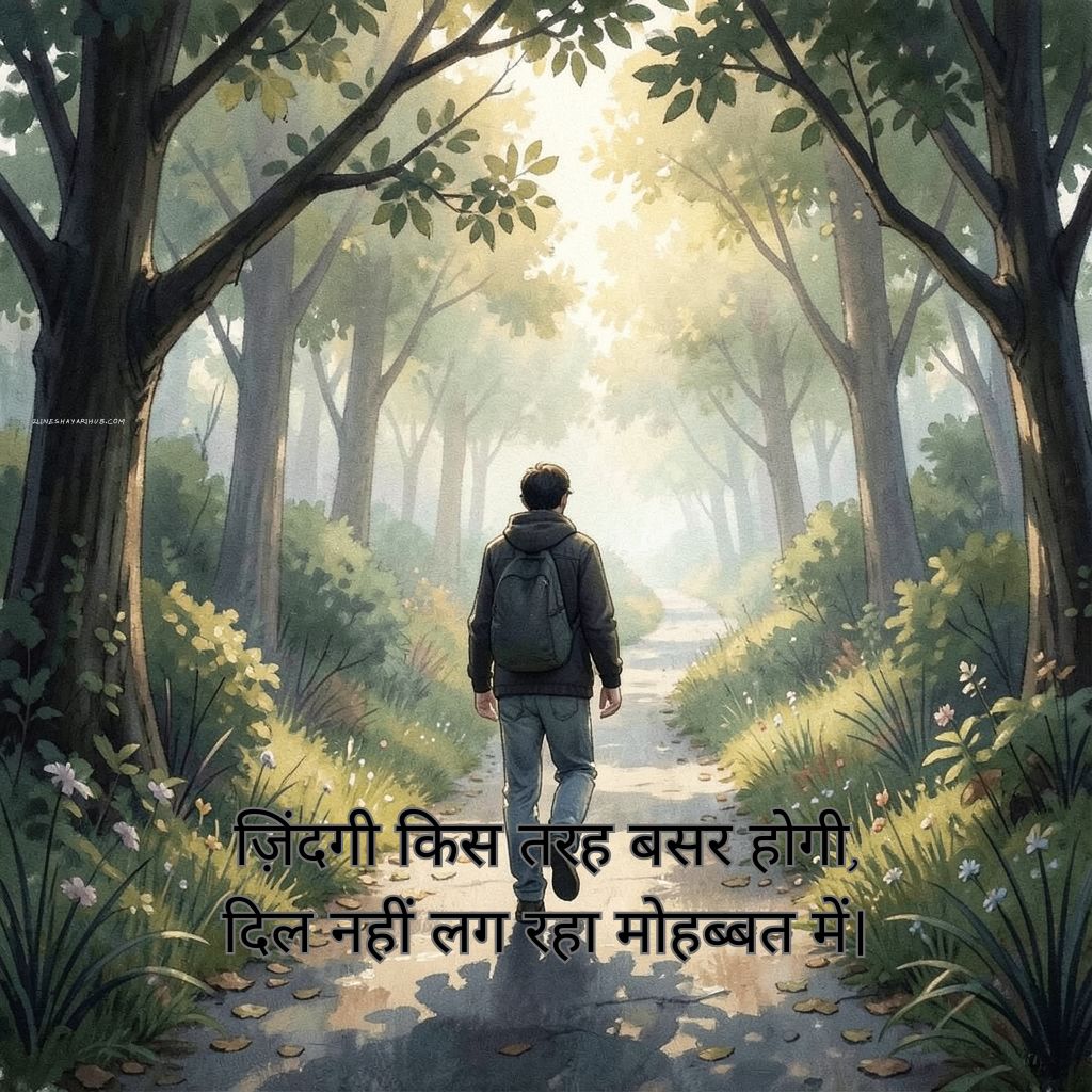 Emotional Sad Shayari In Hindi For Life