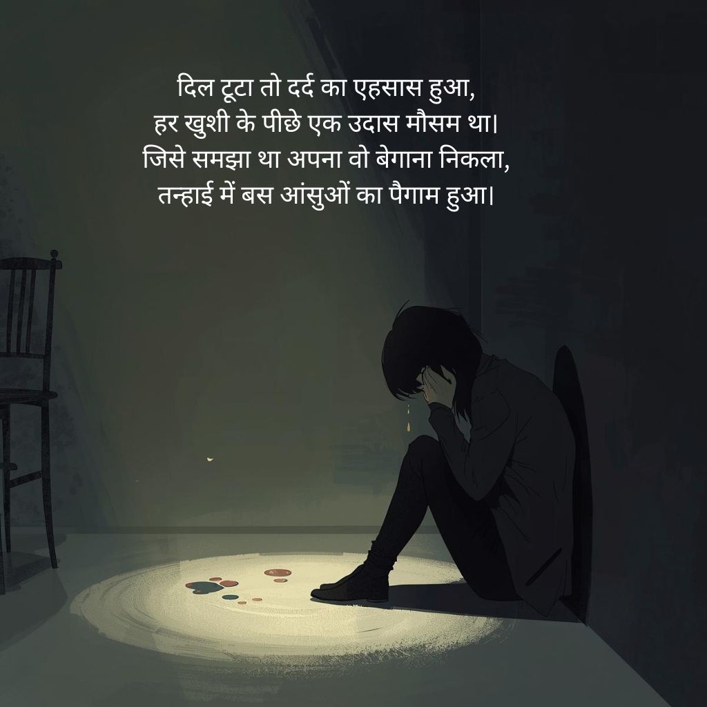 Broken Heart Sad Shayari In Hindi​