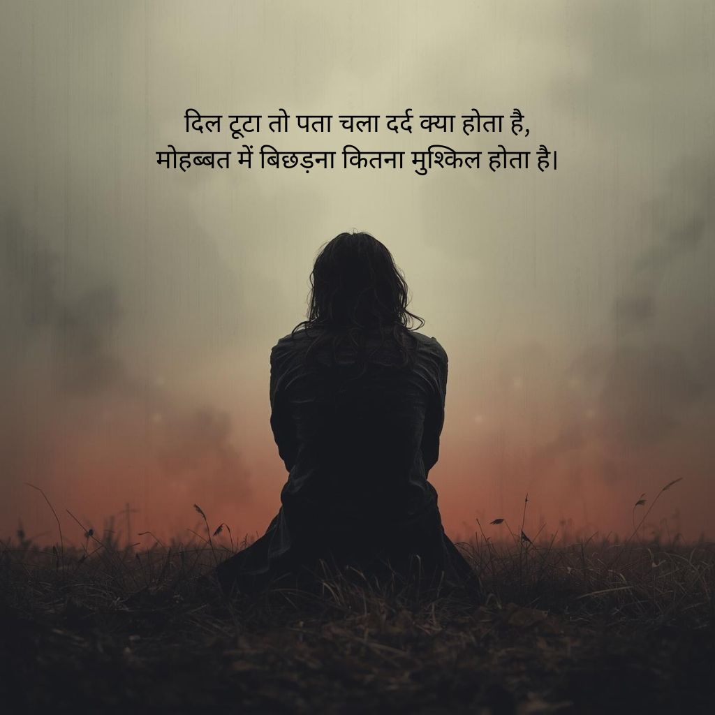 Dil Tuta Shayari In Hindi​