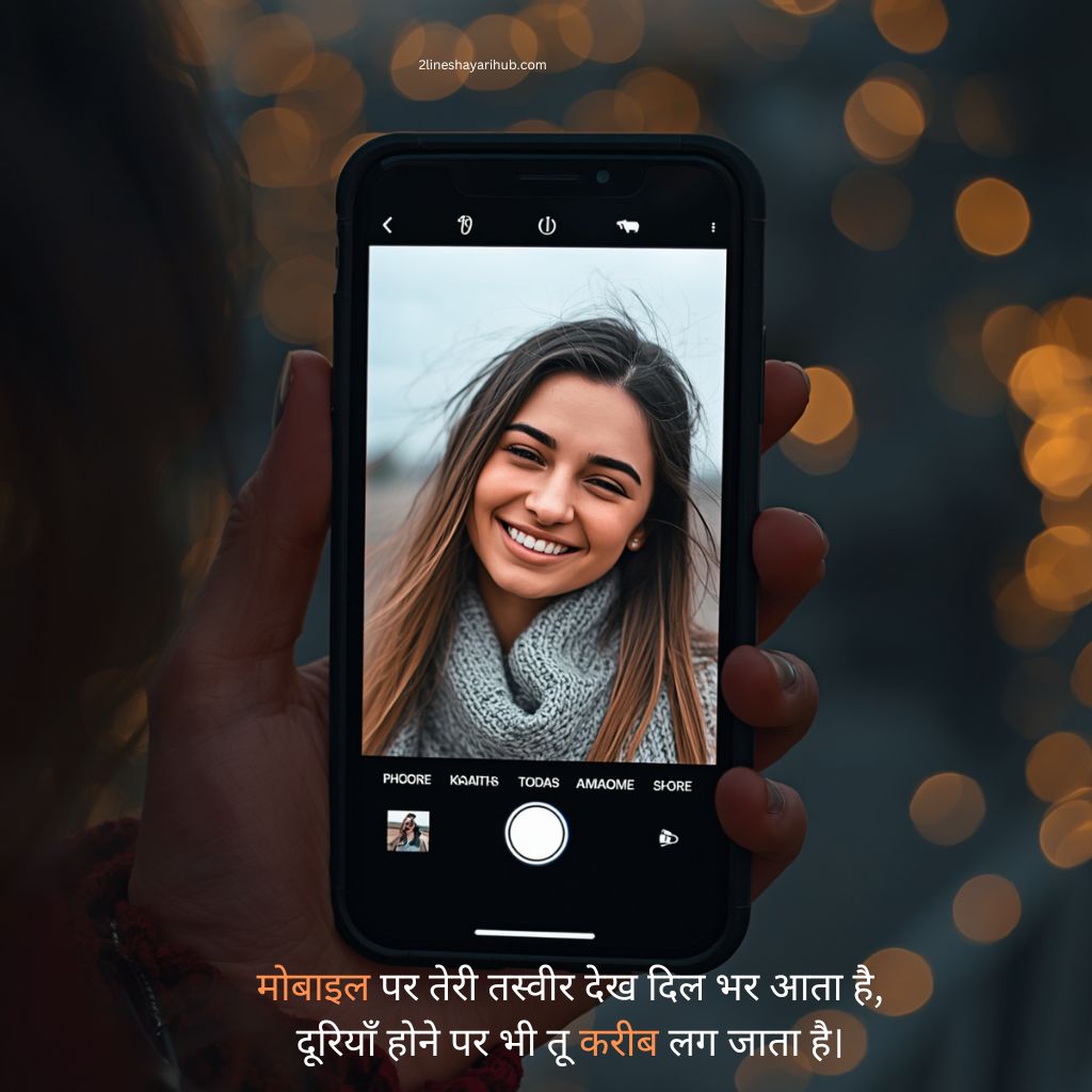 Mobile Par Shayari In Hindi